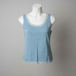 JH Collectibles, light blue w/ lace trim. -- ITEM #3405